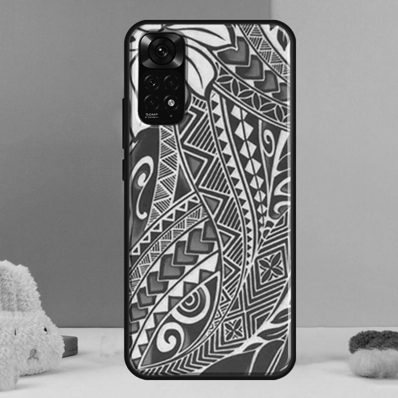Hawaiian Ornament Case For Xiaomi Redmi Note 14 13 Pro 12 11 9 10 9S 10S 11S 12S Redmi 14C 13C 10C 12C Cover