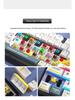 PBT Horizon Doppelwand Milchreis Gelee Tastenkappen - Transluzentes Mechanisches Tastatur Set