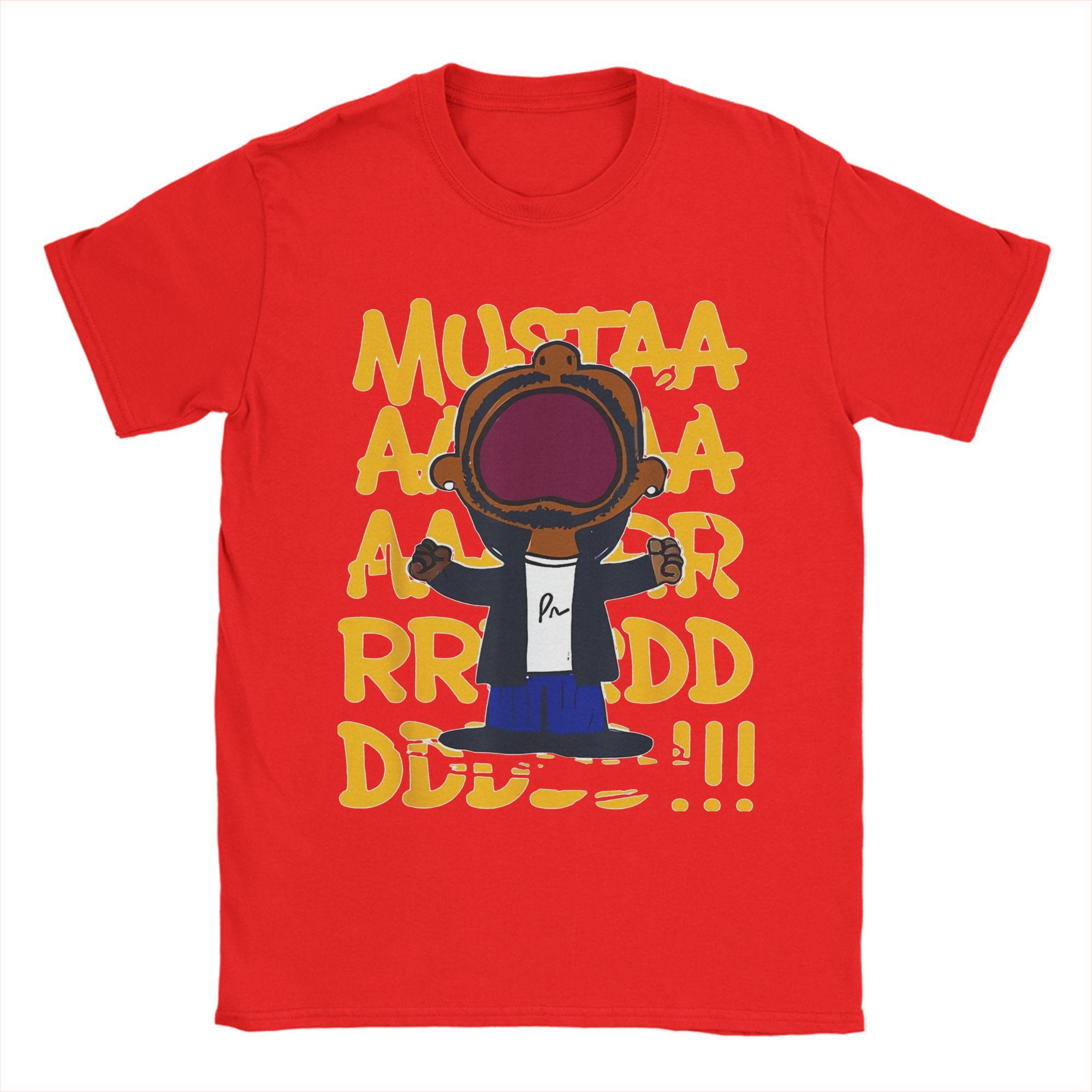 Novelty Funny Meme Kendrick Lamar Mustard T-Shirt for Men O Neck Cotton T Shirt  Short Sleeve Tees 4XL 5XL 6XL Clothes S