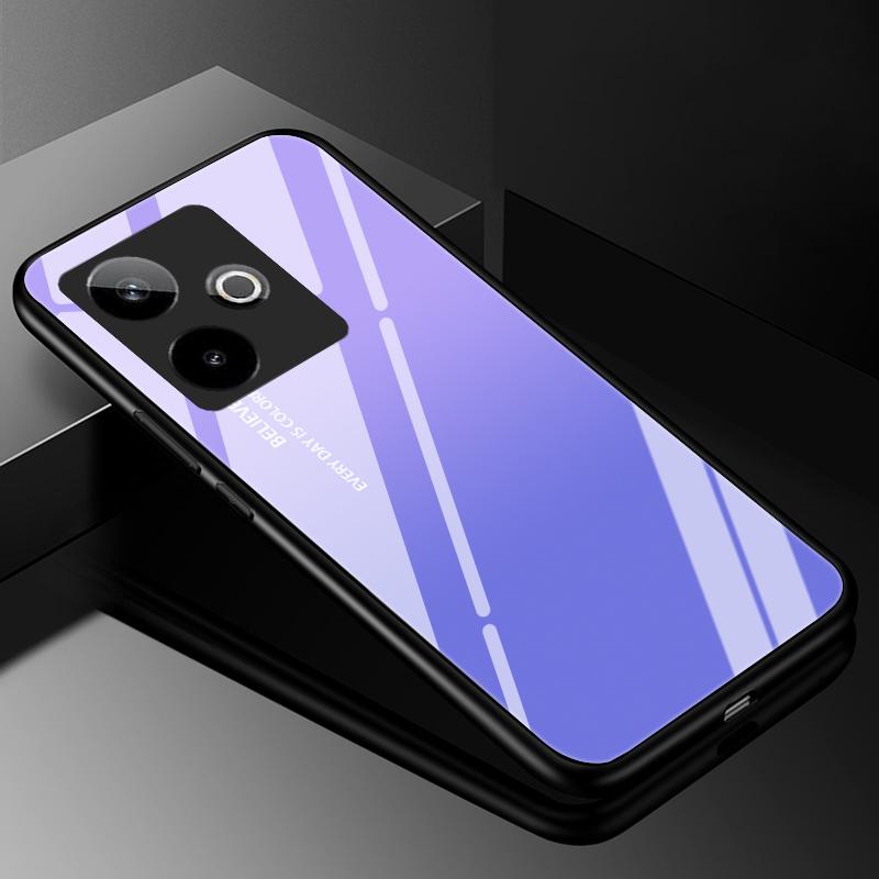Tempered Glass Phone Case For Realme GT 7 Luxury Hard Back Bumper Cover for Realme GT7 5G Realme Neo7 Neo 7 SE Capa Soft Bumper