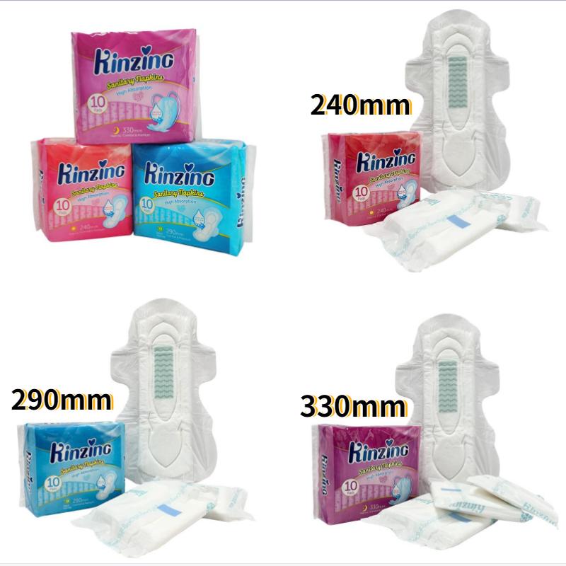 Assorbenti mestruali in morbido cotone per l'igiene femminile, comodi, traspiranti e a prova di perdite