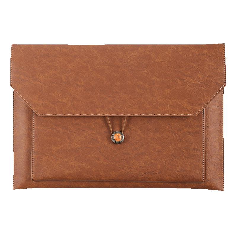 Waterproof Leather A4 Document File & Storage Bag