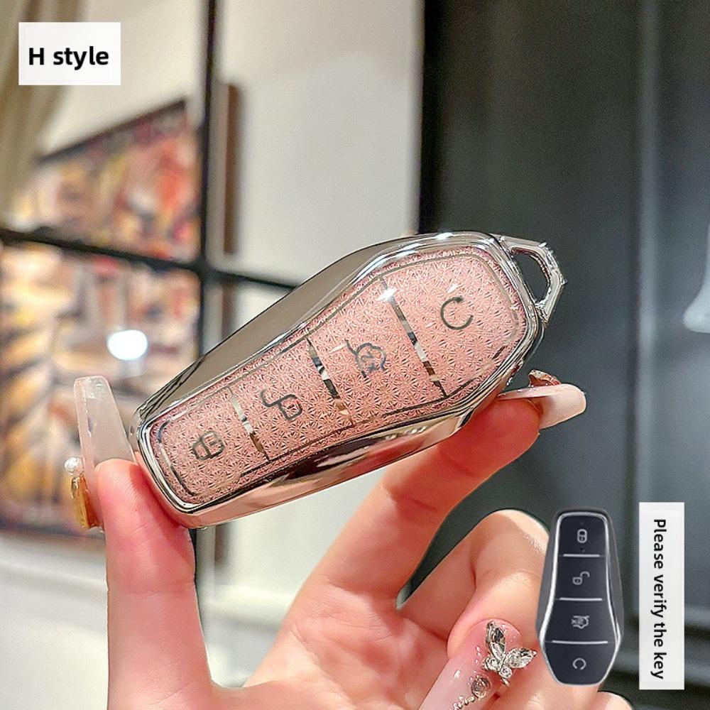 For BYD Car Key Cover for Qin PLUS Tang DMI Dolphin Song PLUS Han EV Yuan Seal Frigate 07 Protective Shell