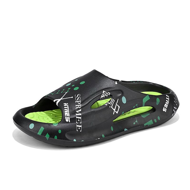 

Men s slippers for stepping on shit summer wear outdoor dual-purpose home non-slip soft bottom outdoor couple thick bottom women s cool slippers 36