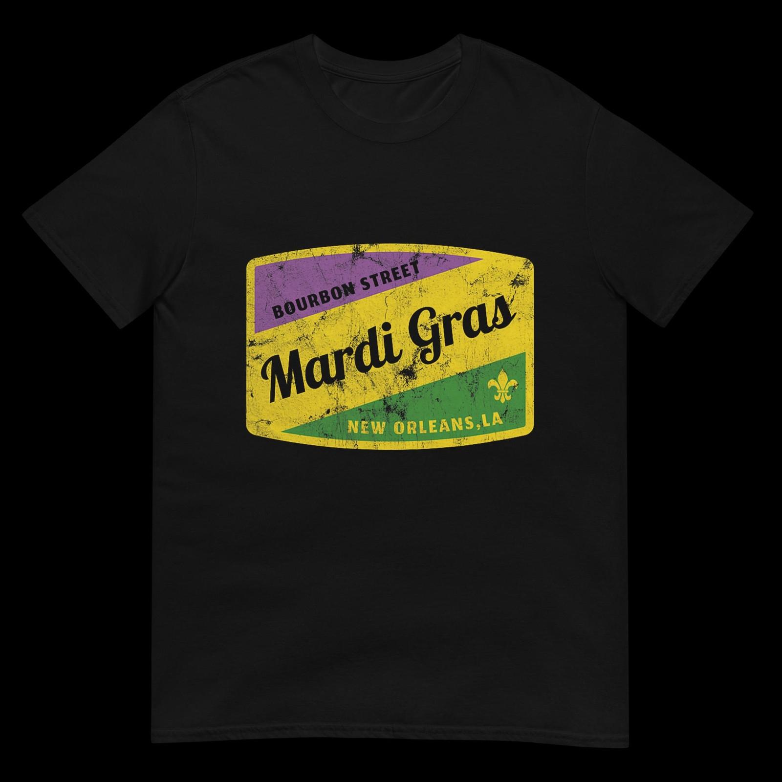 Mardi Gras Bourbon Street T-Shirt M