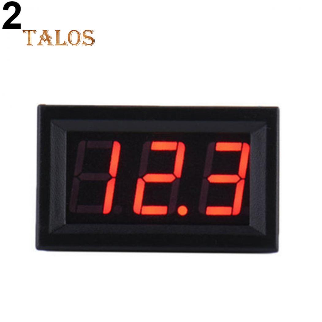 

Міні DC 3.2-30В Двопровідний Вольтметр LED Панель Цифровий Дисплей Головка Вимірювача Напруги Електроніка червоний