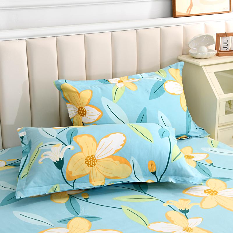 2 Pcs Reative Printed Pillowcase48x74cm Home Decorative Pillow Cover High Quality Pillow Sham