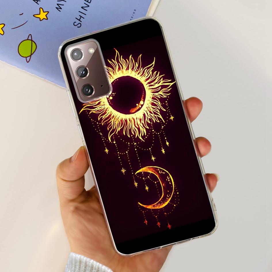 For Samsung Note 20 5G Case SM-N981B Popular Flower Slim Soft Silicone Phone Cover For Samsung Galaxy Note20 Ultra 5G Funda Capa