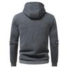 Men's Half-Zip Hooded Sweatshirt Casual Pullover for Men Autumn Winter Warm Fashion Hoodie with Drawstring Multi-Color Male Tops