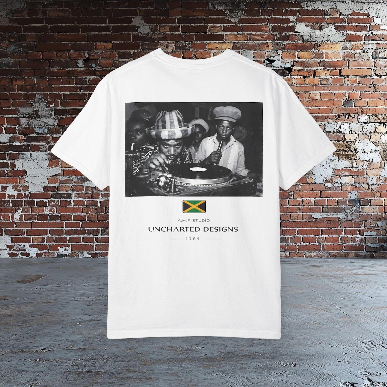 Vintage Reggae DJ T shirt, Jamaican Sound System Shirt, Reggae Music Graphic Tee, DJ Culture Shirt, Jamaica Pride Shirt, Reggae Lover Gift S