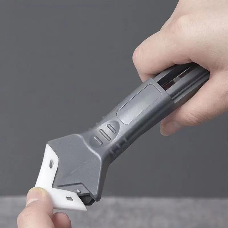 Sada 5v1 kovového nástroje na odstraňování tmelu Škrabka na spáry Čistič tmelu Čistič okenních parapetů Nástroj pro renovaci kuchyňského a koupelnového umyvadla