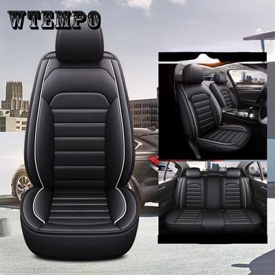 Brand Car Seat Cover Luxury Leather Vehicle Seat Cushion Chair Protector Full Protection Universal for 98% Auto
