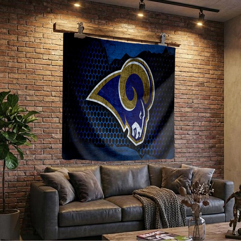 1PC Los Angeles Football Team  Tapestry, Unique Design Tapestry, Wall Decor for Bedroom,Livingroom, Playroom,Heartwarming Fan Holiday Gifts