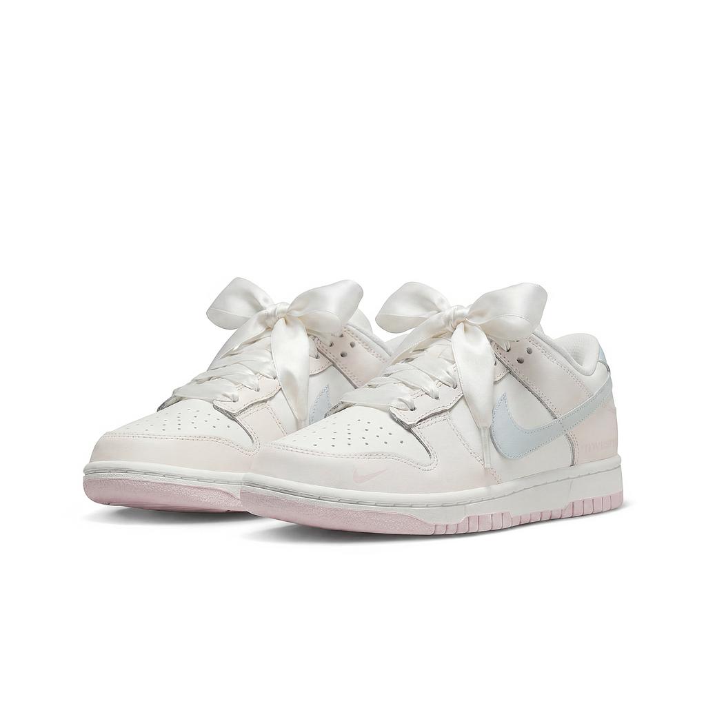 Nike Dunk Shopping Bag, Sea Salt Pudding Slip Resistant Abrasion Resistant Low Top Skateboard Shoes Women's IB3484-001(Team2363-S-BOX)