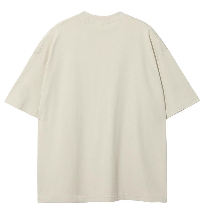 Streetwear Poster Graphic T-Shirt Cotton Tshirt Unisex Tops Tees Summer Short Sleeves T Shirt