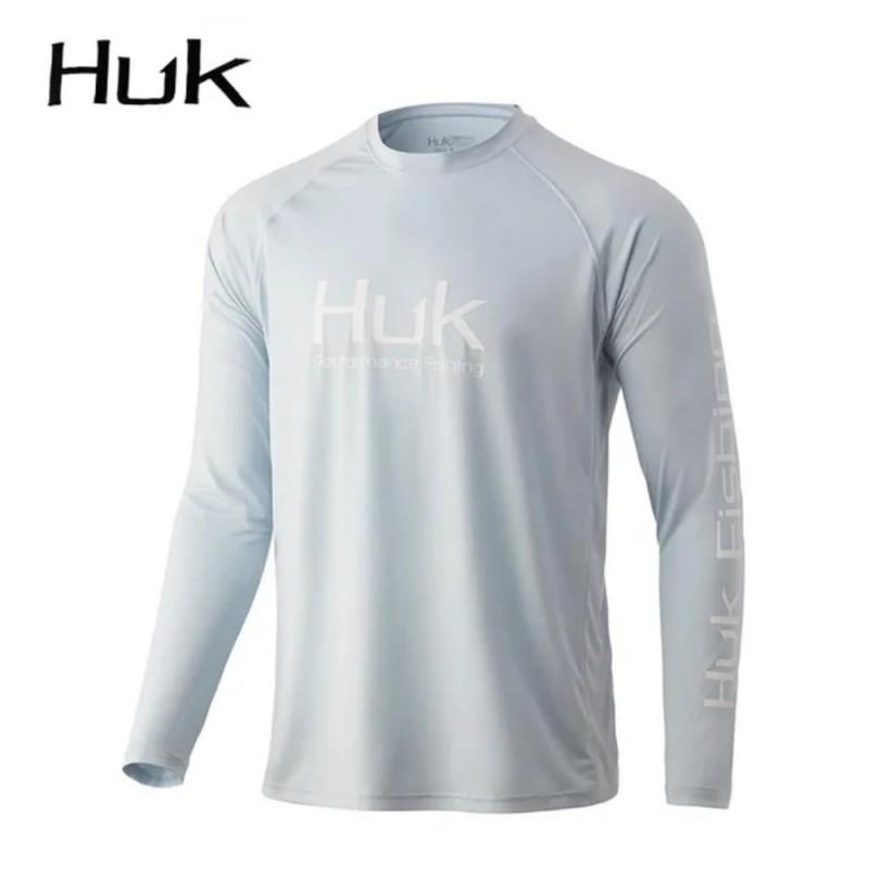 Men Women Quick Dry UV Protection Fishing Shirt Long Sleeve Outdoor Sport Top Breathable Cooling Performance Tee