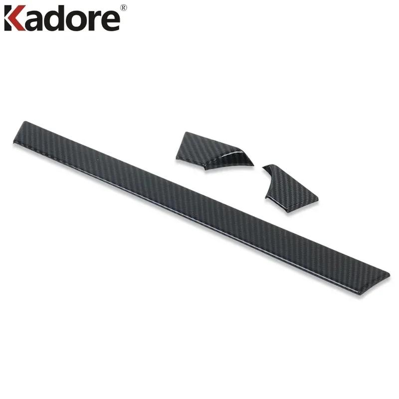 

For Mazda 6 Atenza 2024 Carbon Fiber Car Center Console Dashboard Panel Cover Trim Interior Accessories