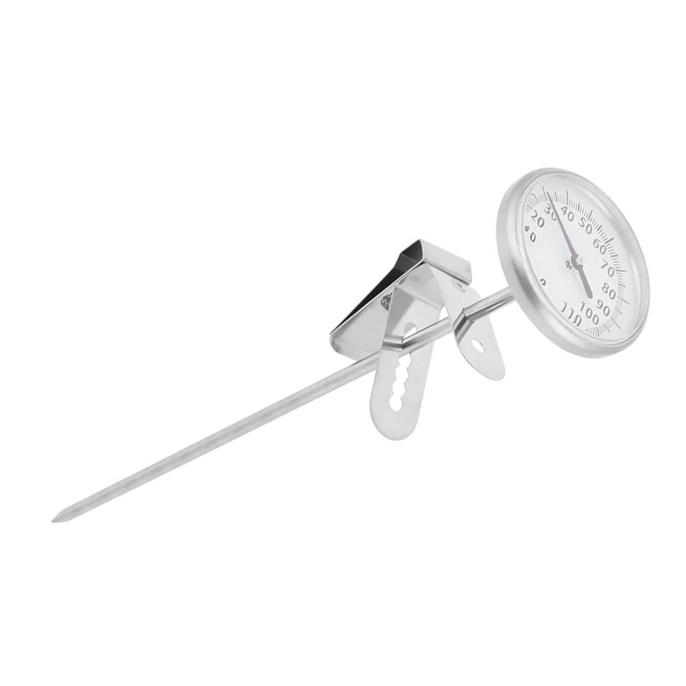 Instant Read Metal Kitchen Food Cooking Milk Coffee Probe Thermometer Needle Temperature
