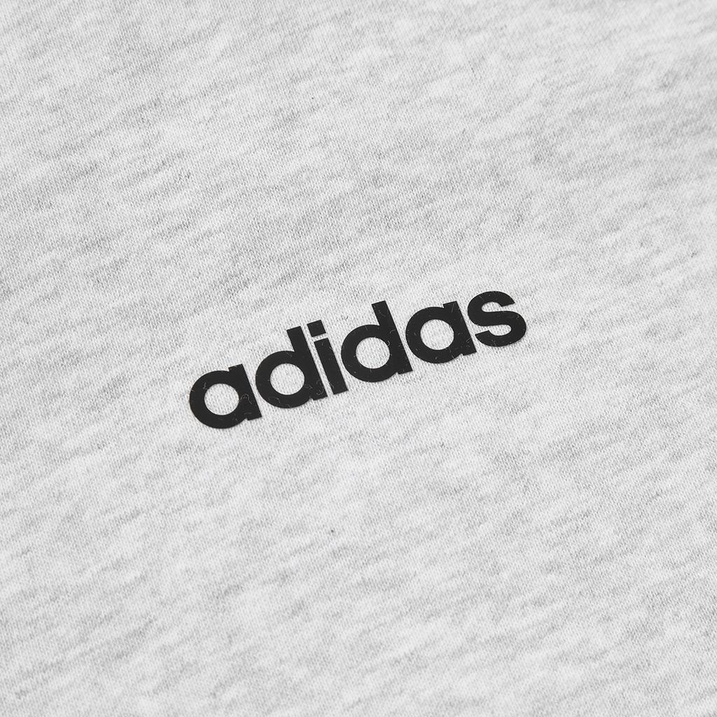 Adidas Pohodlná Módní Pruhovaná Všestranná Mikina s Dlouhým Rukávem Unisex Mikina Světle Šedá KA2564