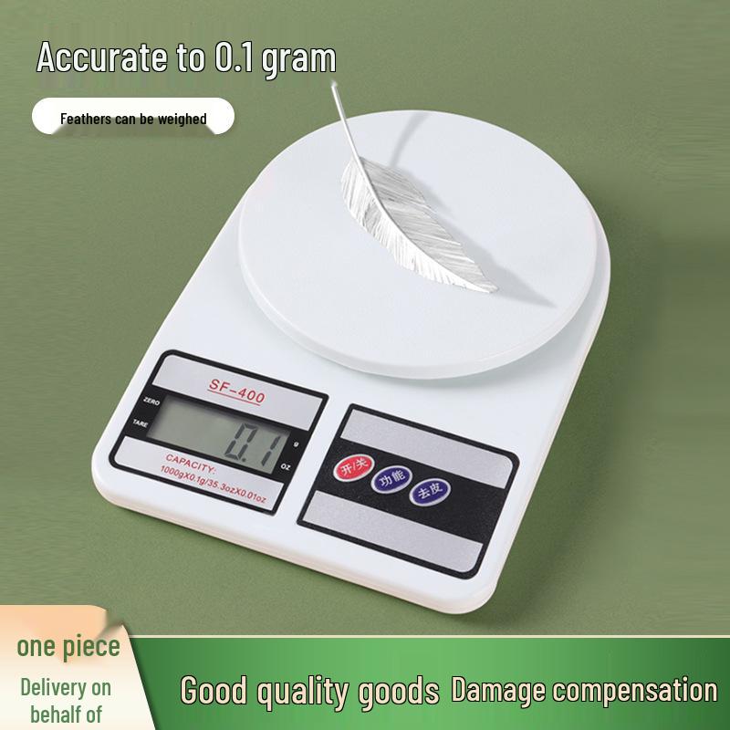 

Tiansheng Высокоточные цифровые кухонные весы для выпечки, кофе и продуктов питания. Battery Version 2kg/0.1g