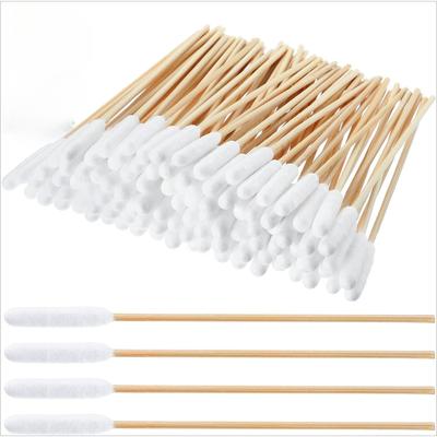 Eyxformula Dog Ear Cleaning Swabs Professional 12cm/4.72 Inch Bamboo Sticks Long Cotton Swabs with Extra Long Cotton Solution for Dog Ear Cleaning