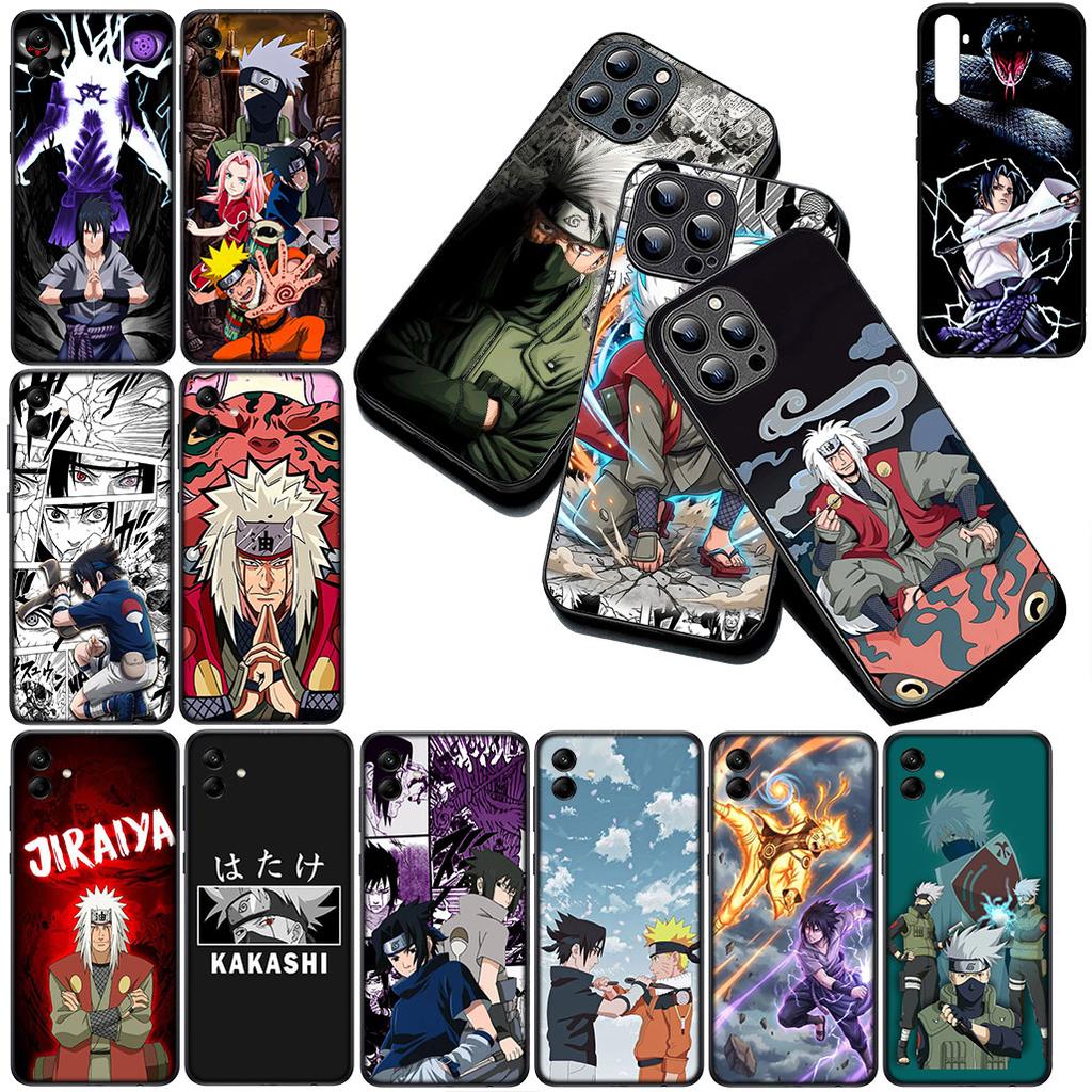 Jiraiya Kakashi Narutos Uchiha Sasuke Phone Case for Apple iPhone 12 13 Pro Max Mini ProMax X XR Air XS 12Pro 13Pro Cover
