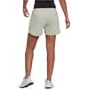Adidas Casual Shorts Women's Linen Green Moderate HK4712