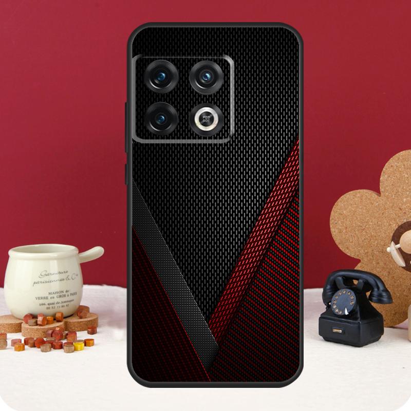 Carbon Fiber Cover For OnePlus Nord CE 2 3 4 Lite N10 N20 N30 OnePlus 13 12 11 10 Pro 10T 8T 12R 13R Case