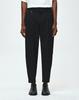 ZIOSONGZIO Timeless Double-Pleat Carrot Pants Black Zi3Pt391Bk