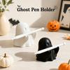 Cute Ghost Pen Holder 3D Printed Halloween Table Ornament Halloween Pen Rack  Stationery Display