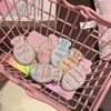 4Pcs Hairpin Cream Macaron Color Snapper Fish Shape Hair Clips Gentle Hold No
