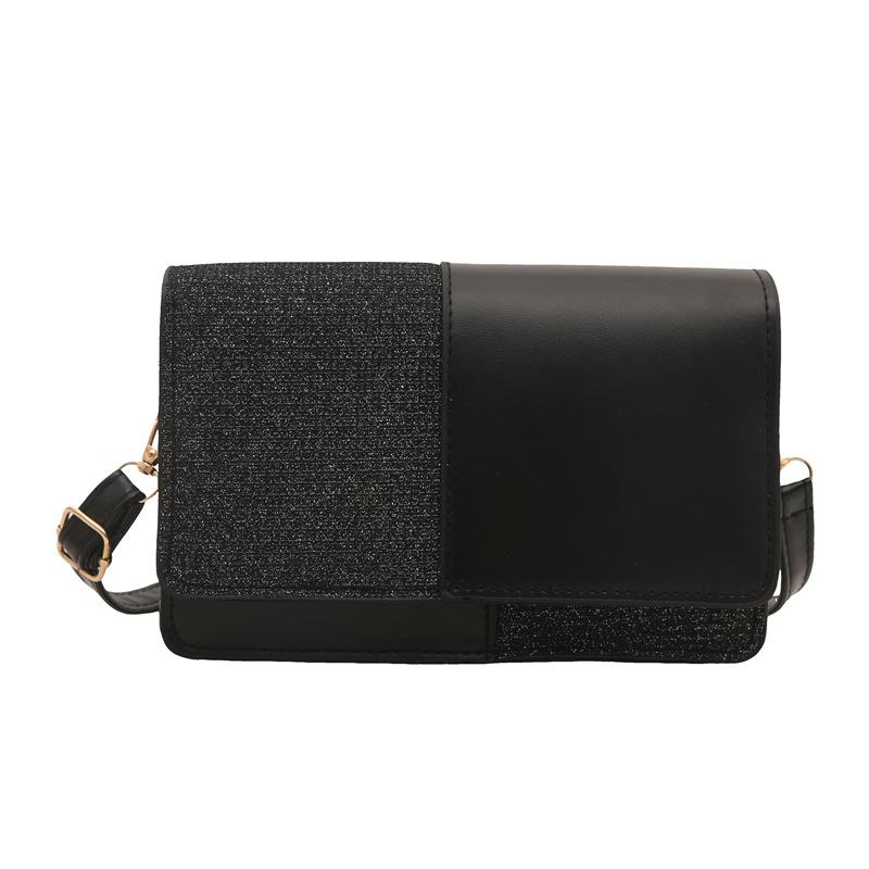 Hong Kong style retro small bag women's small square bag fashionable and simple foreign style trendy messenger bag shoulder bag