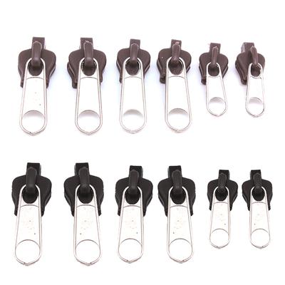 6Pcs Instant Zipper Universal Instant Fix Zipper Repair Replacement Zip Head Diy