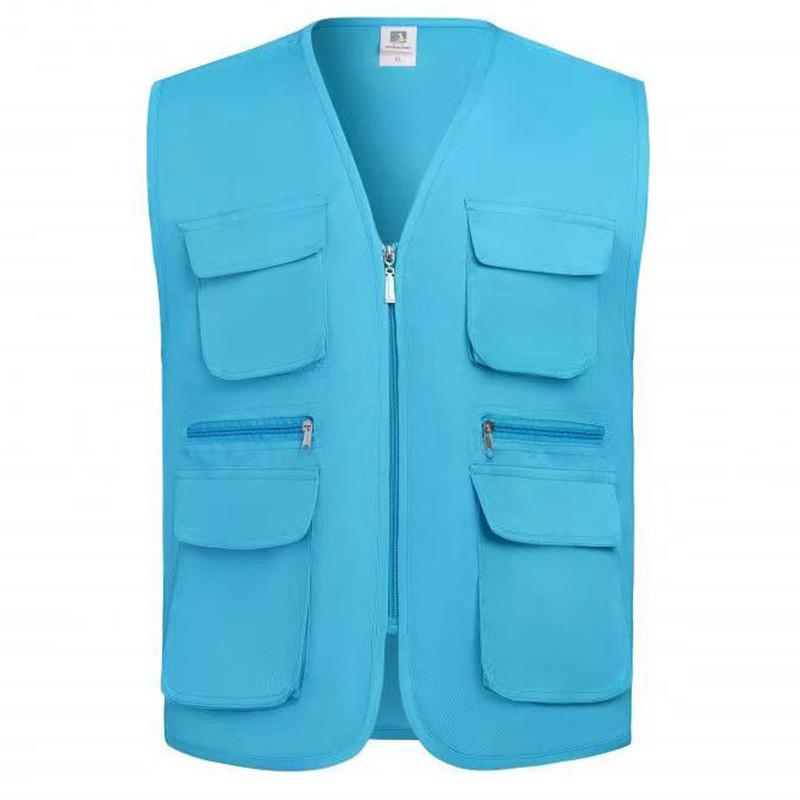 Individuelle Logo Mehrfach-Taschen Freiwilligenweste für Gemeinschafts- und Foto-Veranstaltungen