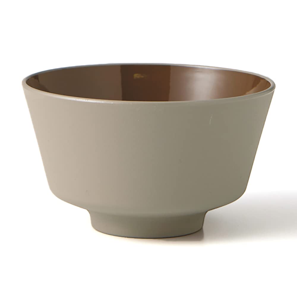 Takenaka OWAN Square Gray Wet/Dry Bowl, T-16622