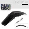 Modified Design Front Fender Plastic Material Tail Fender Mudguard Rear Fender  Pit Bike