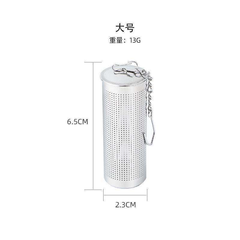 304 Stainless Steel Tea Seasoning Ball Strainer Mesh Herbal Infuser Filter Tea Leaf Spice Tea Strainer for Teapot Kitchen Tool