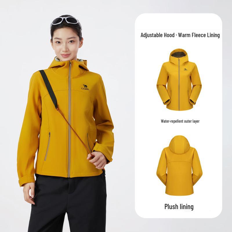 CAMEL Women's K049 Outdoor Softshell Jacket