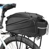 10L Multifunctional Bicycle Rear Seat Bag Waterproof Cycling Bike Rack Trunk Cargo Bag Pannier Bag Handbag Shoulder Bag
