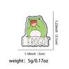 Funny Animal Frog Humor Enamel Pin Quote Brooch Pines Lapel Pins Badge On Backpack Clothing Accessories Fashion Jewelry Gift