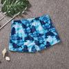 Kids' Quick-Dry Swim Trunks & Cap: Cartoon Square Leg, Small To Large Sizes for Boys & Teens