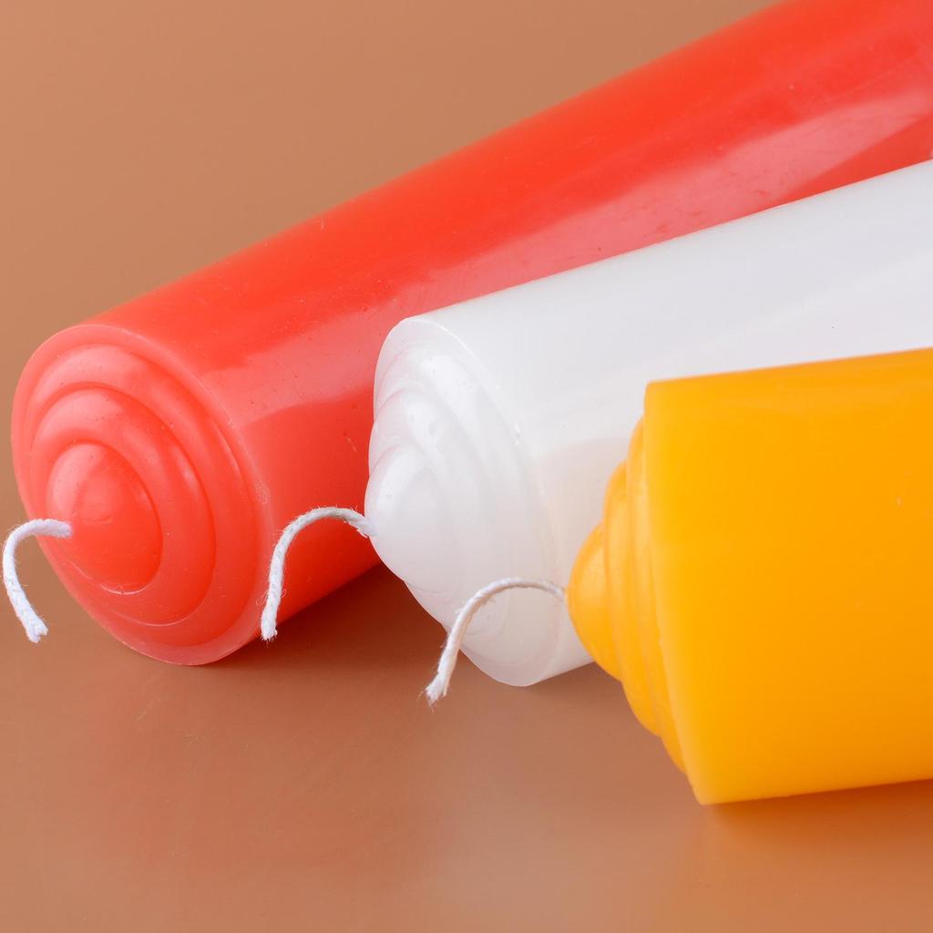 Extra Large Red New Year Candle - Smokeless, Odorless, Yellow-White Light for Home, Power Outages, Incense, and Spiritual Offerings.