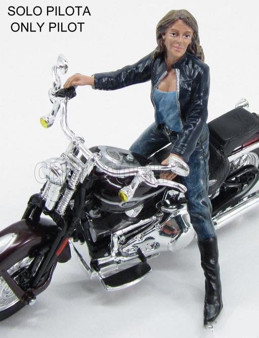 American Diorama Biker Figure Angel Scale Product Diecast 118 Category [Used]