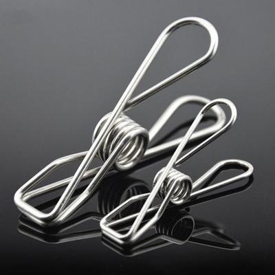 Stainless Steel Clips & Hooks for Kitchen, Bathroom, Towels, Storage, Snacks, Photos & Stationery
