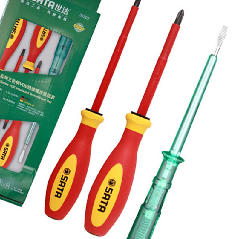SATA 09302 5-Piece Insulated Screwdriver Set