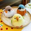 Peluche d'Oiseau Mignon Moineau Perroquet Animal Décoration de Jardin Cadeau Pour Enfants et Adultes