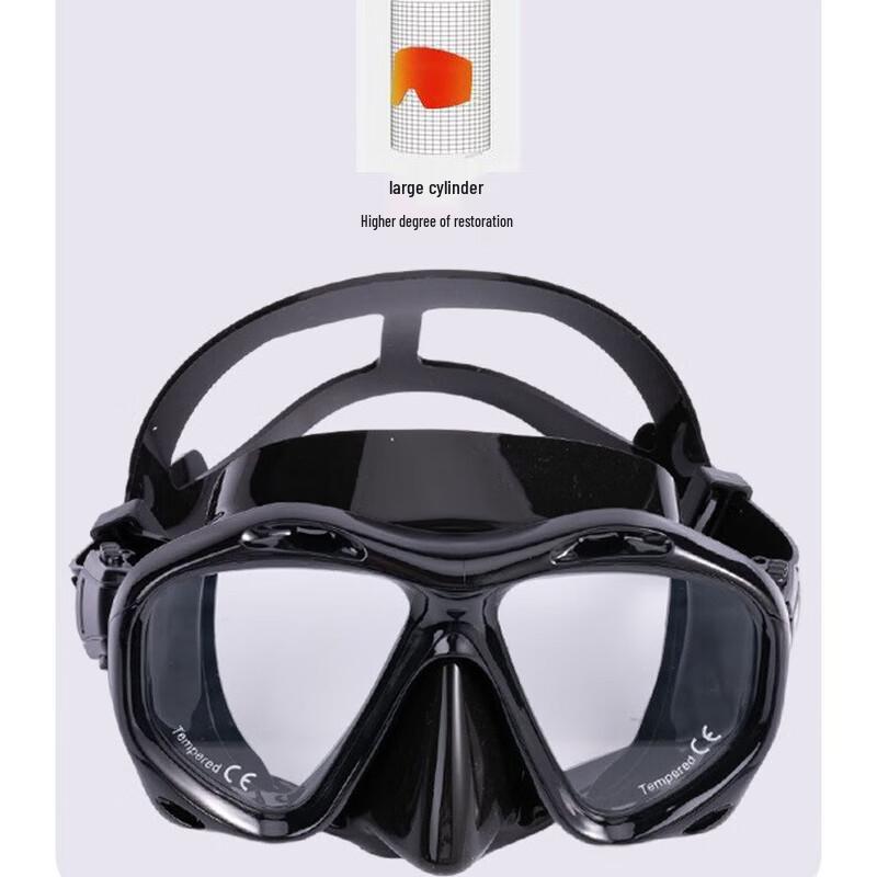 YBLKJ M2026S Silicone Snorkeling & Freediving Mask