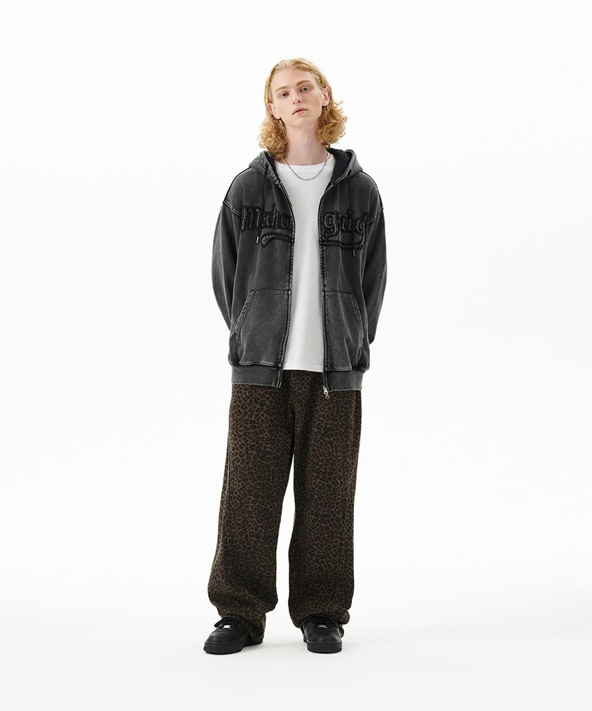 MAHAGRID Curved Leopard Pant Brown(Mg2Ffmpa10A)