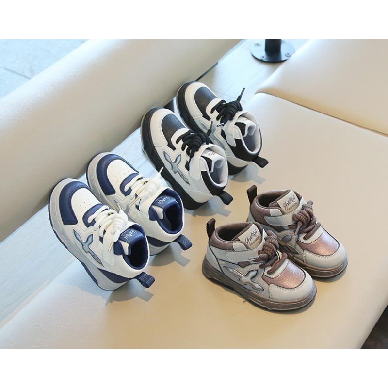 Kindersneaker, Frühling/Herbst Neuankunft, Lässige Jungen-Skateschuhe, High-Top Weiße Mädchen-Sneaker, Baby-Ballerinas mit weicher Sohle