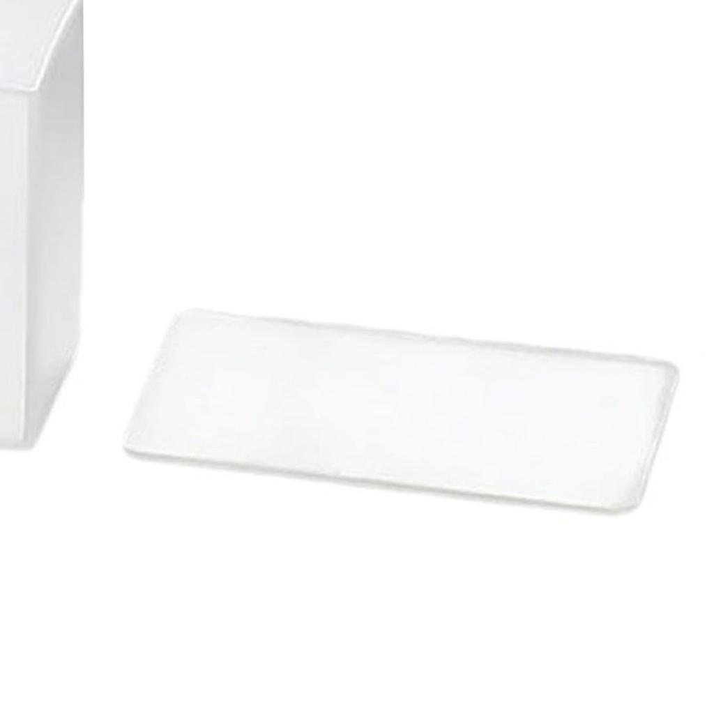 Wall Mounted Lipstick Organizer 3 Grid Translucent Hanging Makeup Brush Holder for Eyebrow Pencil